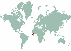 Glaya in world map